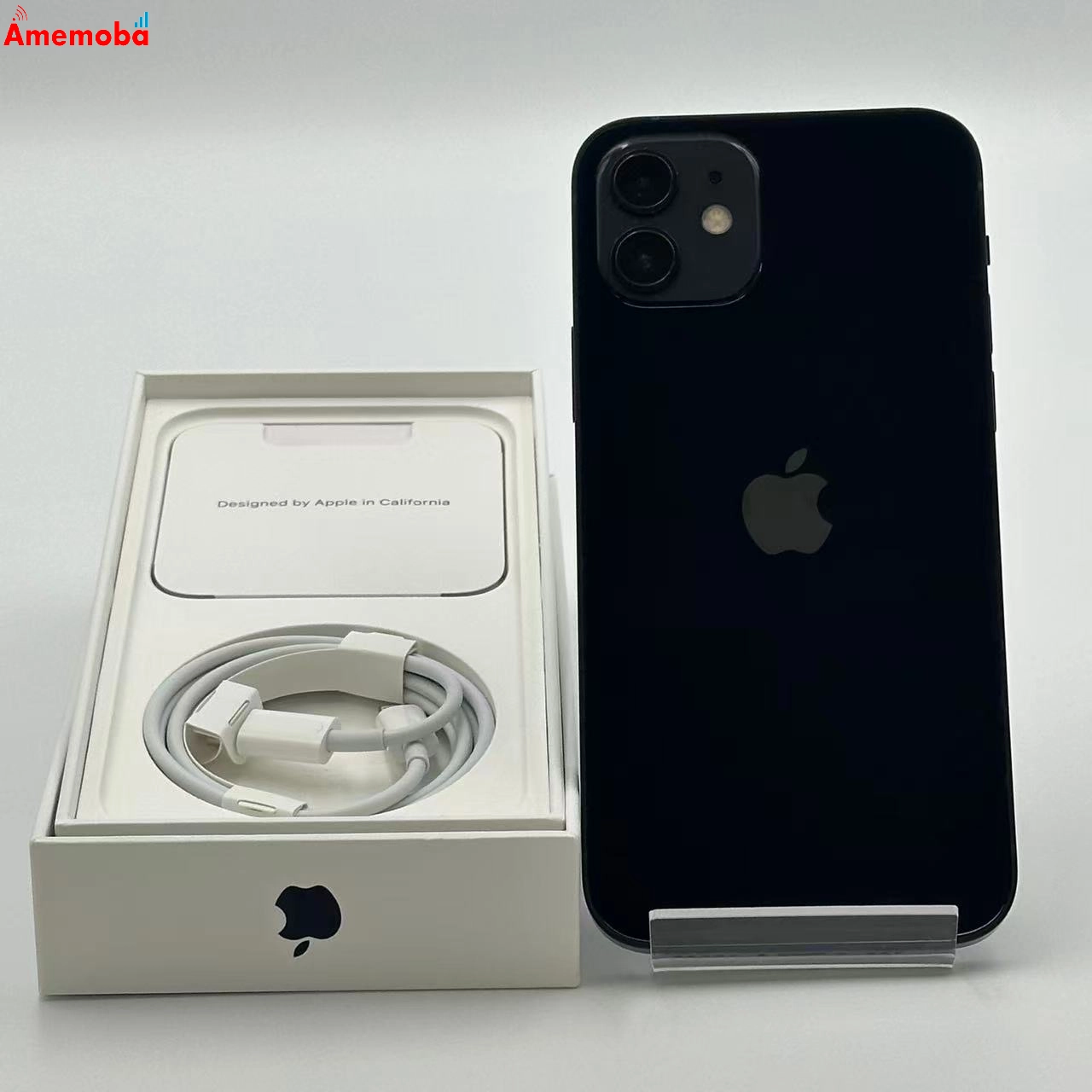 iPhone12 64GB ブラック MGHN3J/A AU版SIMフリー 美品 au