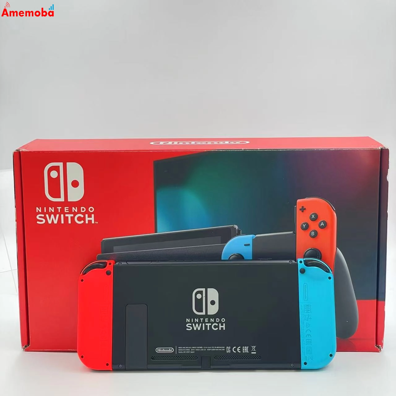 Nintendo Switch 2019年モデル 32GB ネオンブルー/ネオンレッド HAD-S-KABAA
