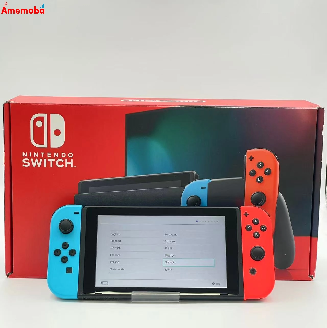 Nintendo Switch 2019年モデル 32GB ネオンブルー/ネオンレッド HAD-S-KABAA