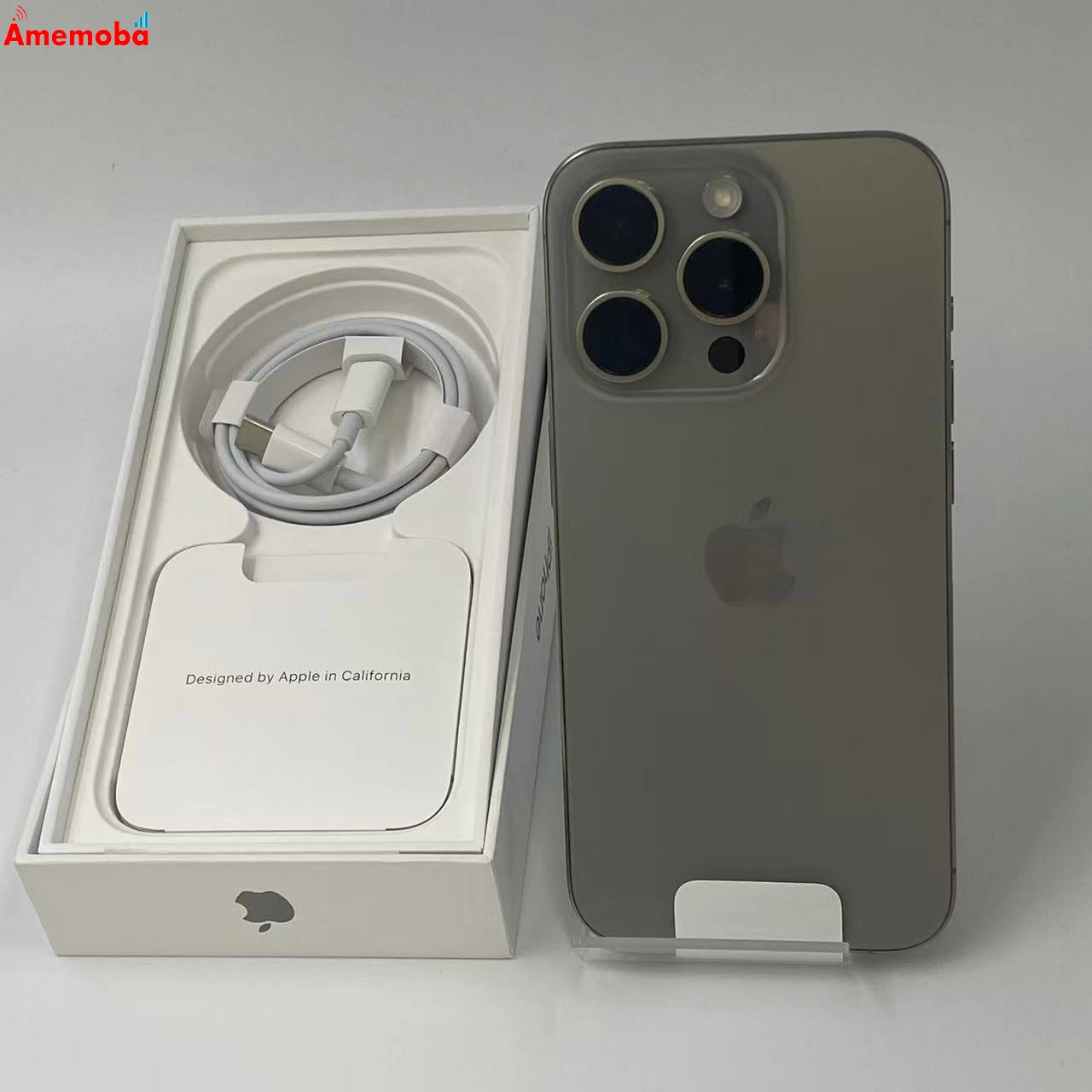 iPhone15 Pro 128GB MTU93J/A 楽天モバイル版SIMフリー ナチュラルチタニウム 極美品