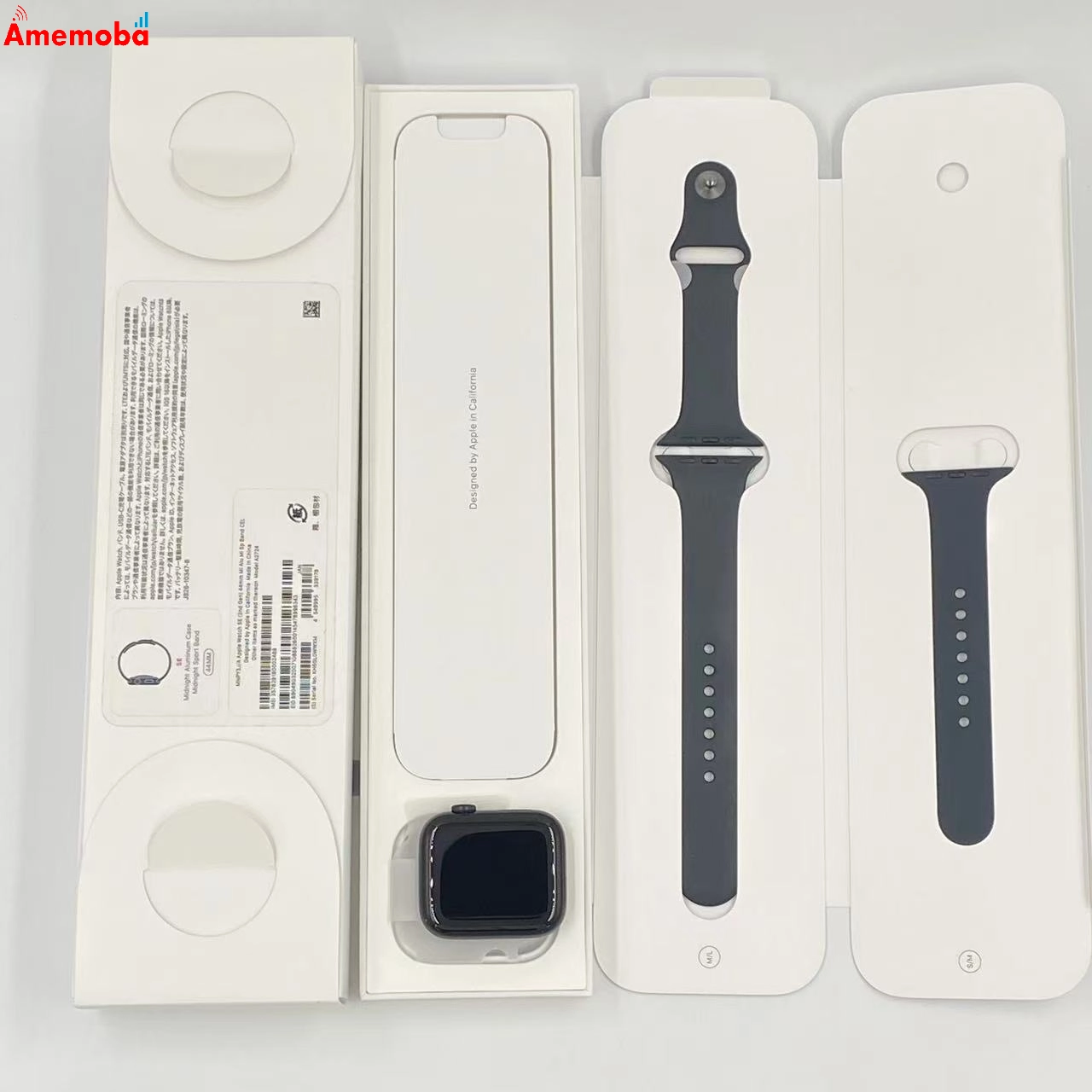 Apple Watch SE 第2世代 44mm GPS+Cellularモデル 32GB ミッドナイト MNPYЗJ/A SIMフリー