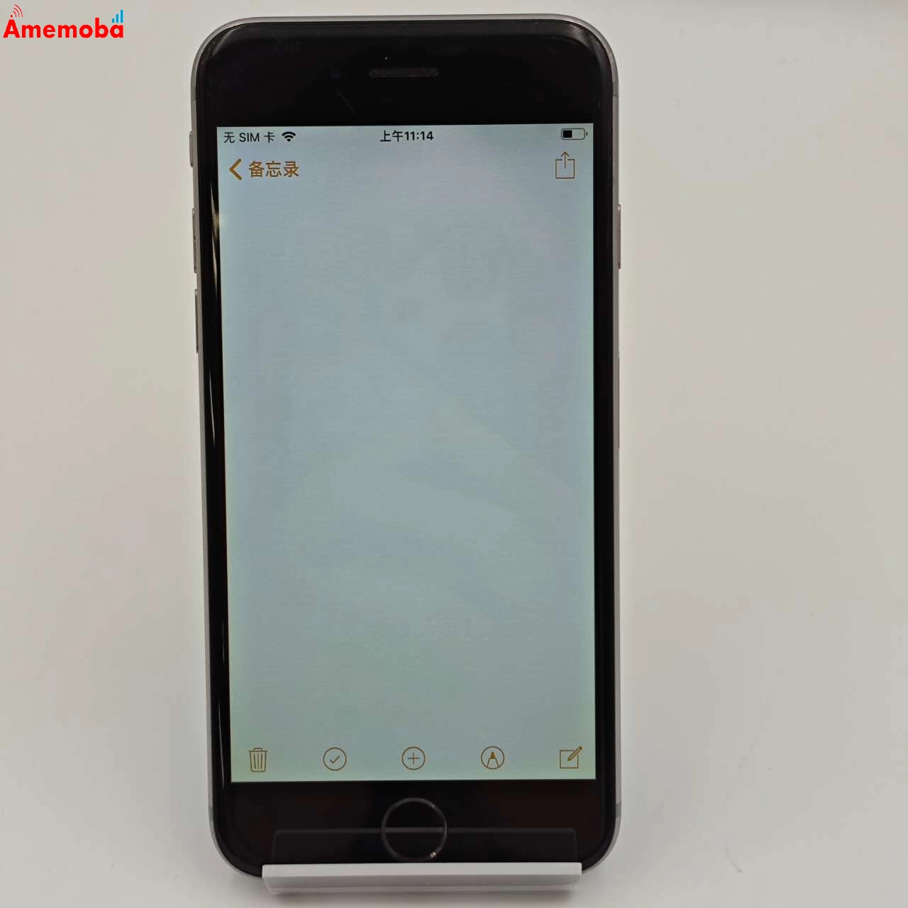 iPhone6 64GB スペースグレイ MG4F2J/A docomo版SIMフリー 訳あり品