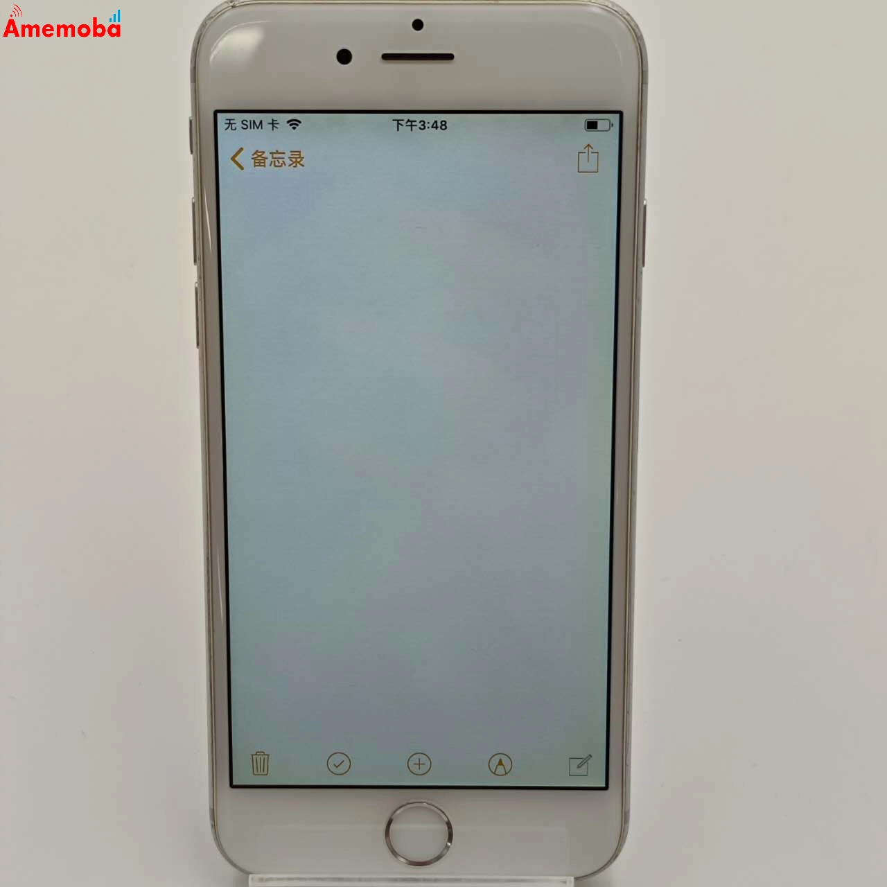 iPhone6 16GB シルバー MG482J/A AU版SIMフリー 訳あり品 au