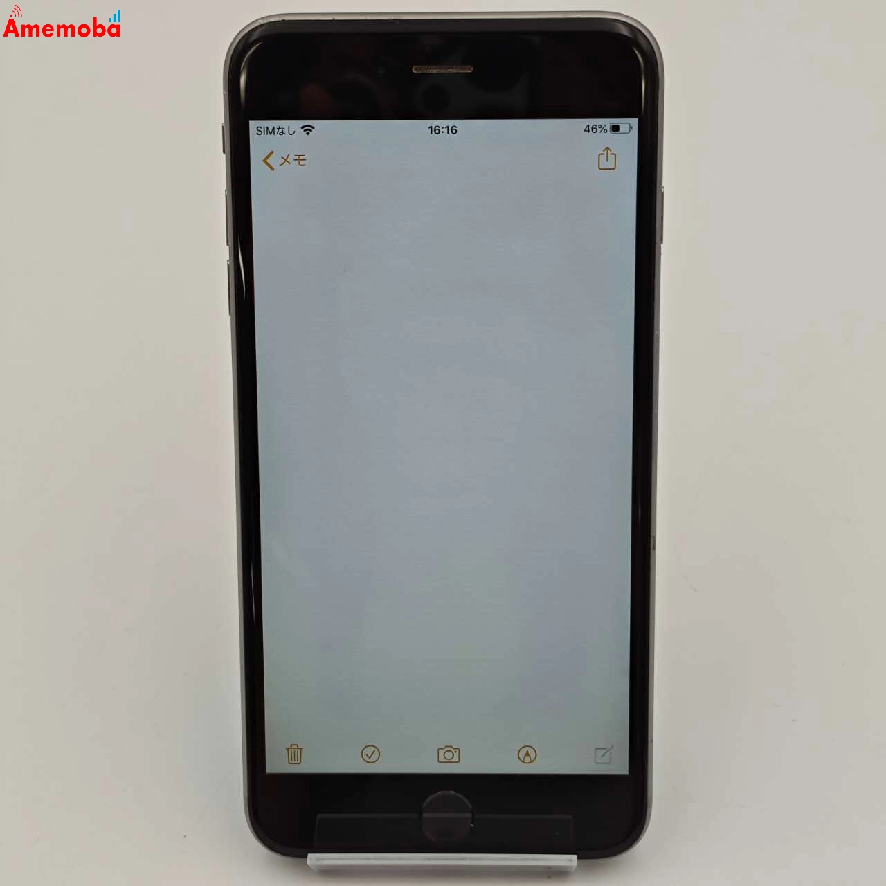 iPhone6s Plus 64GB スペースグレイ MKU62J/A AU版SIMフリー 訳あり品 au