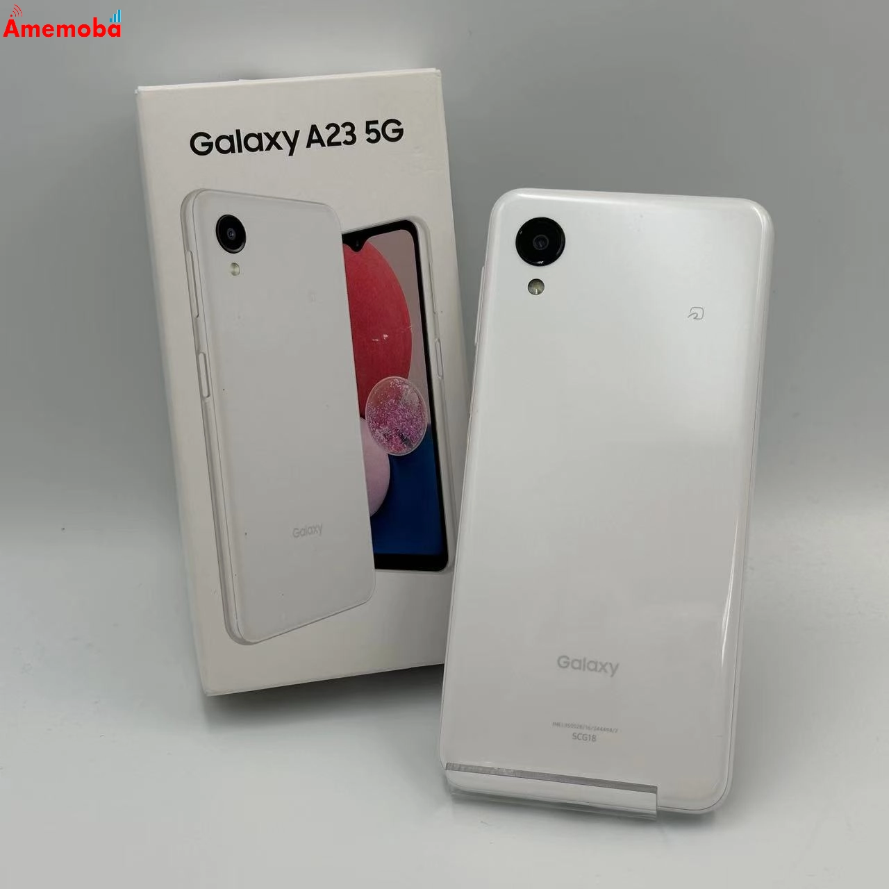 Galaxy A23 5G 4GB 64GB ホワイト SCG18 AU版SIMフリー 美品 4GB/64GB au