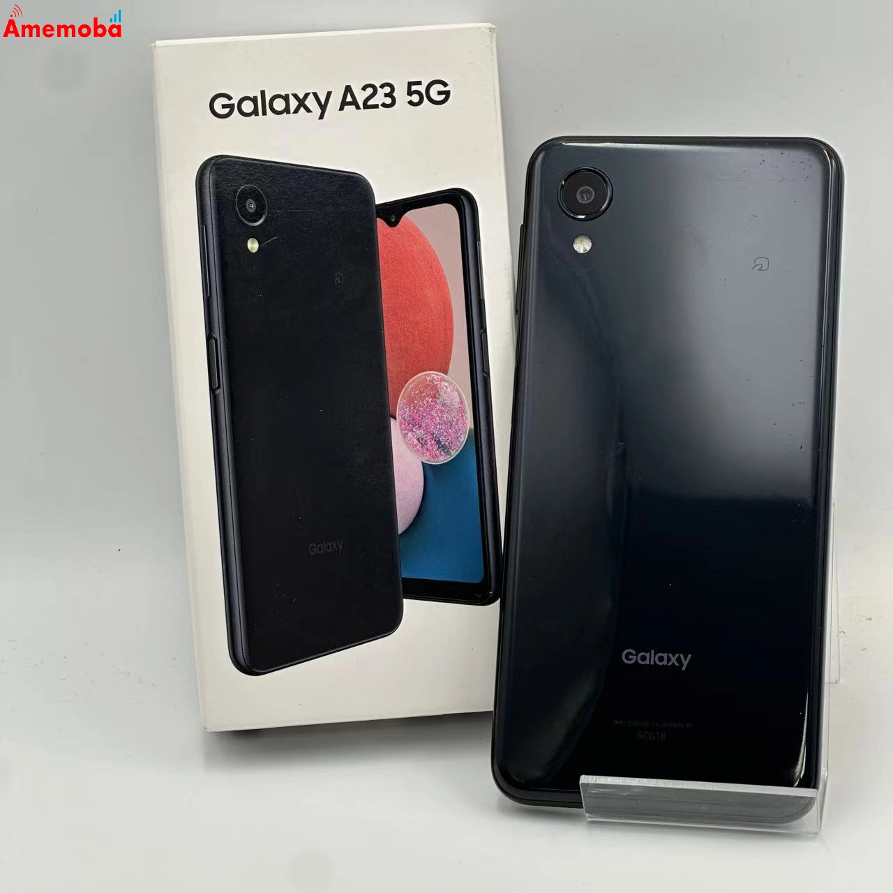 Galaxy A23 5G 4GB 64GB ブラック SCG18 AU版SIMフリー 4GB/64GB au