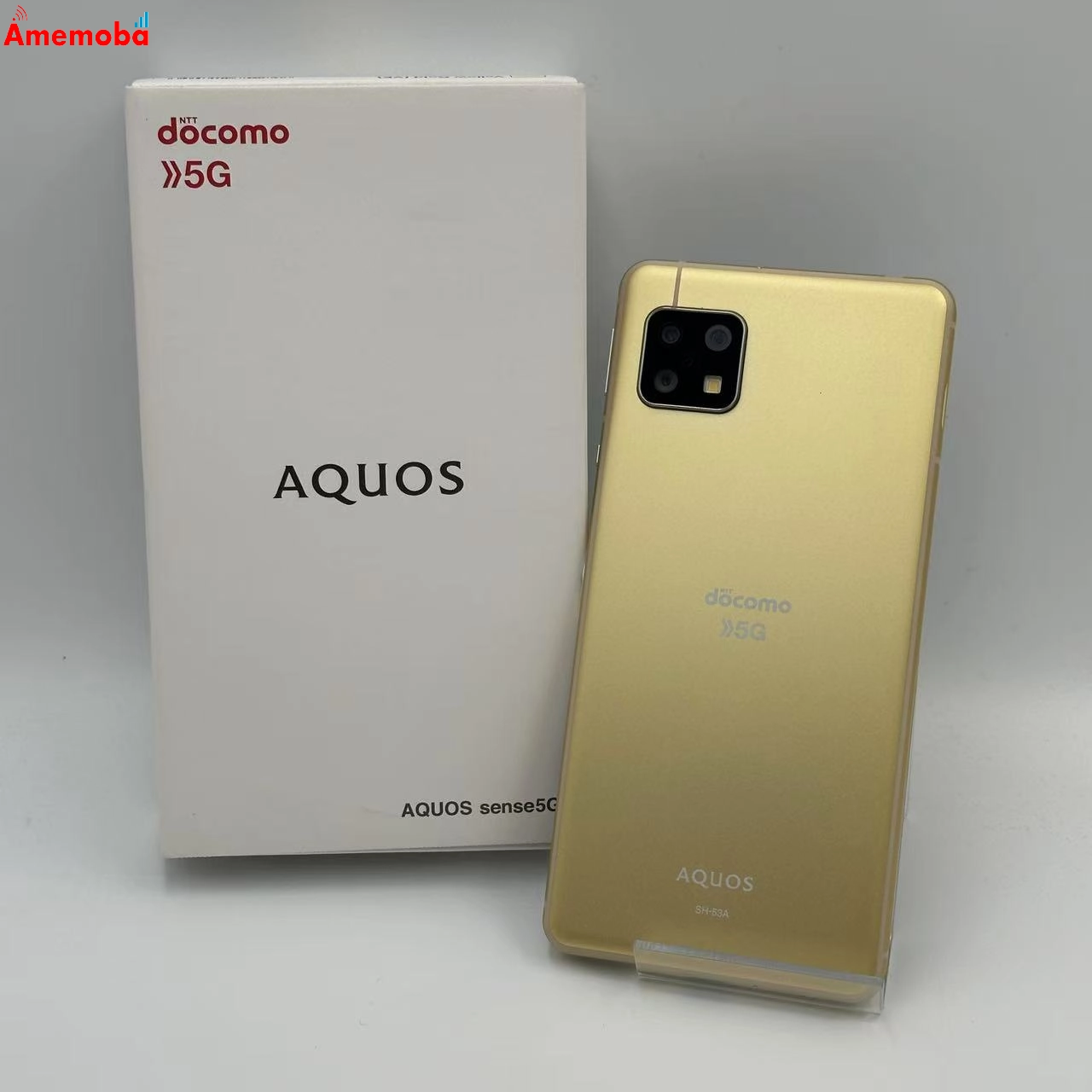 AQUOS sense5G 64GB イエローゴールド SH-53A docomo版SIMフリー