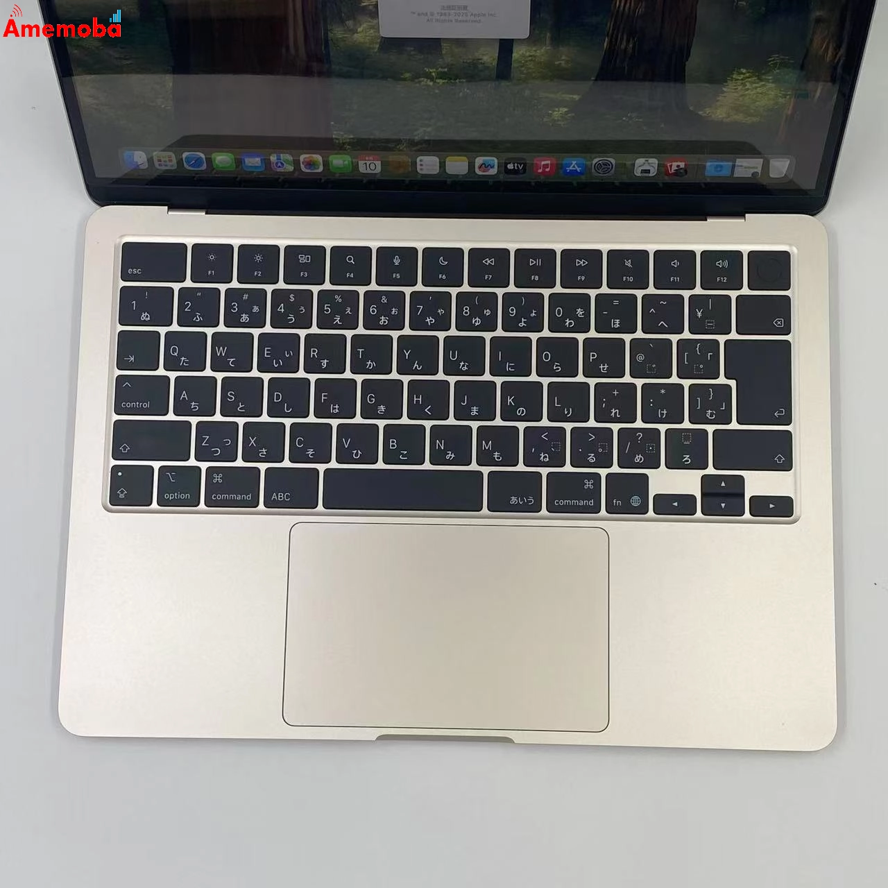 MacBook Air 13インチ Early2025 Apple M4 16GB/256GB MW0Y3J/A スターライト 新品同様
