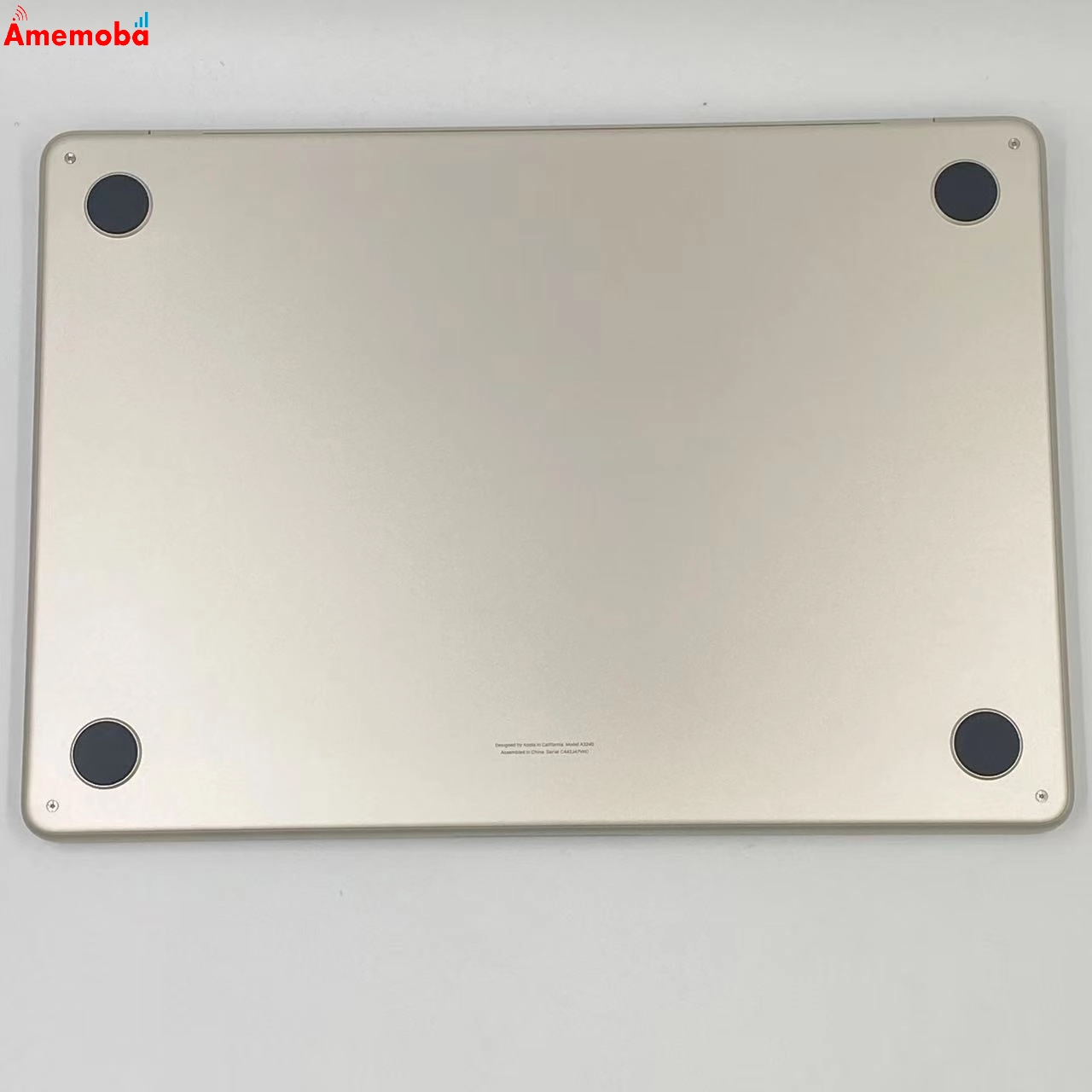 MacBook Air 13インチ Early2025 Apple M4 16GB/256GB MW0Y3J/A スターライト 新品同様