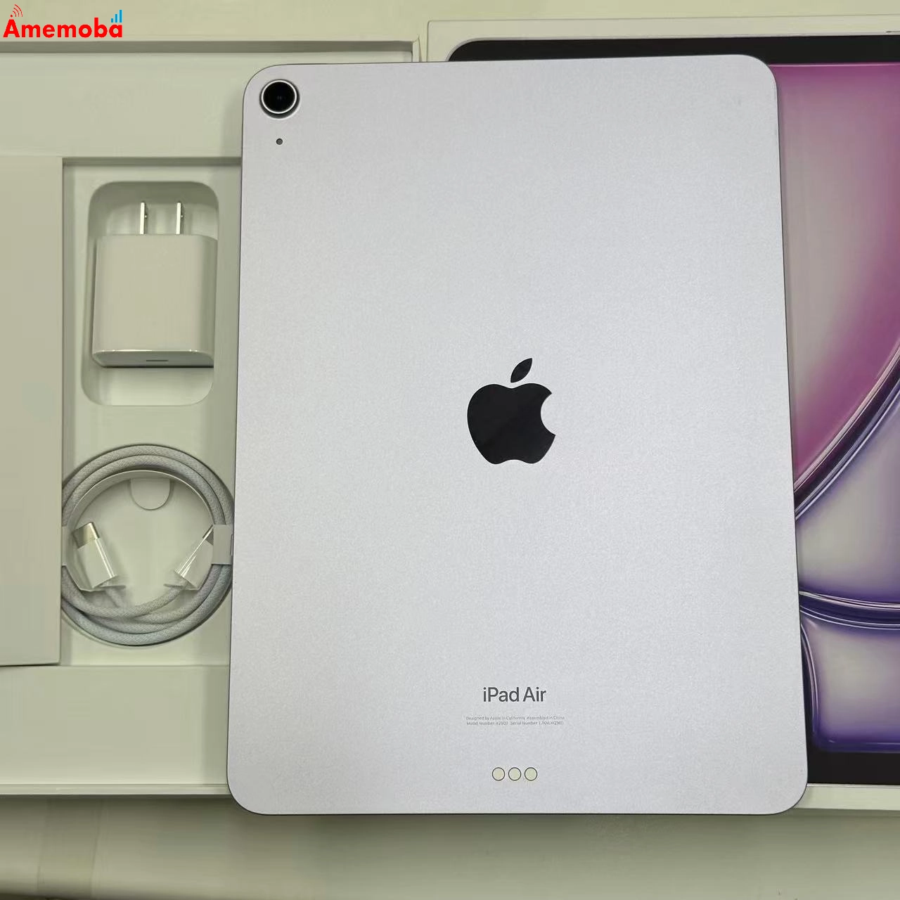 iPad Air 11インチ 第6世代 Wi-Fiモデル 256GB パープル MUWK3J/A 極美品