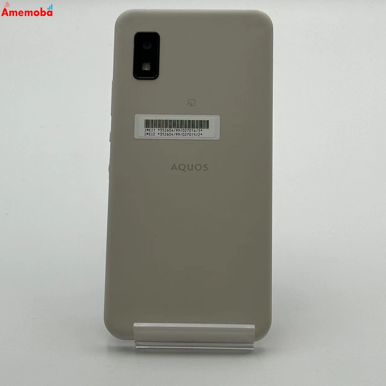 AQUOS wish2 64GB アイボリー A204SH AU版SIMフリー 極美品