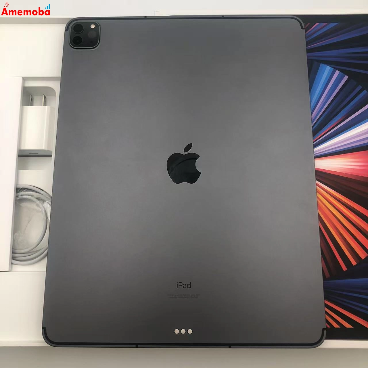 iPad Pro 12.9インチ 第5世代 512GB スペースグレイ MHR83J/A docomo版SIMフリー 美品