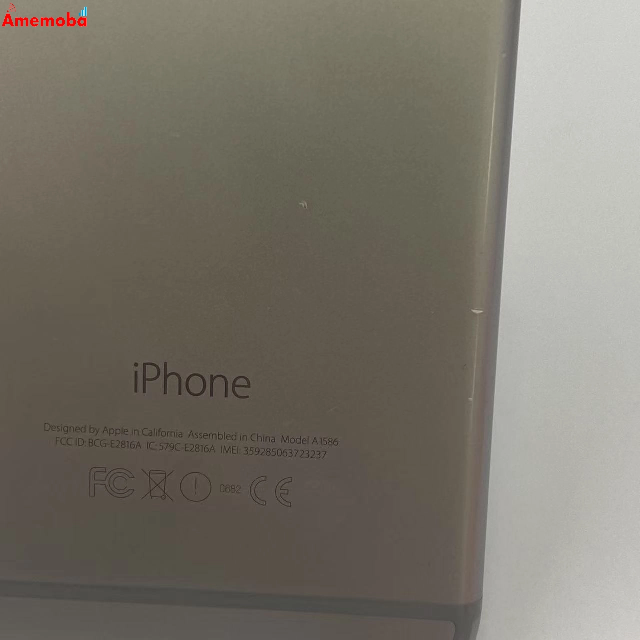 iPhone6 16GB MG472J/A docomo版 訳あり品 スペースグレイ