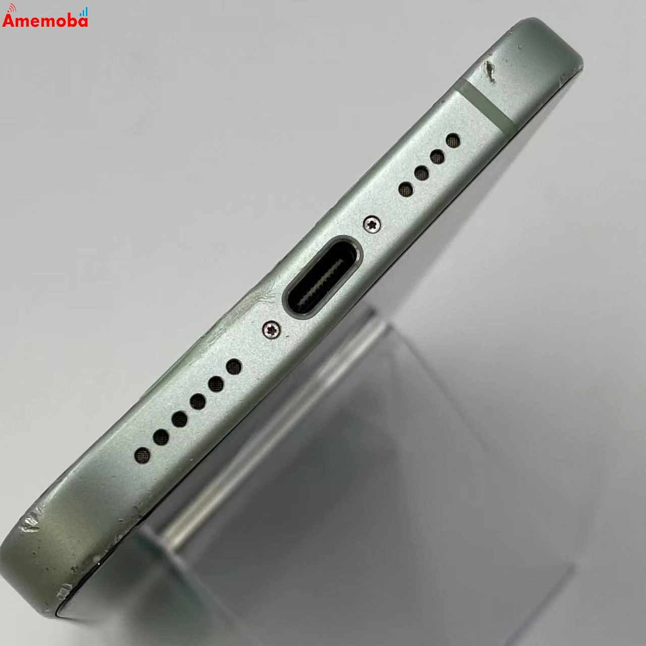 iPhone15 Plus 128GB MU0E3J/A AU版SIMフリー グリーン ジャンク品