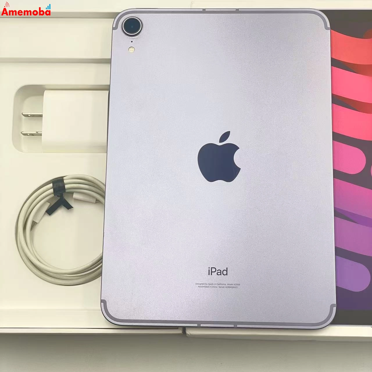 iPad mini 第6世代 64GB パープル MK8E3J/A SoftBank版SIMフリー