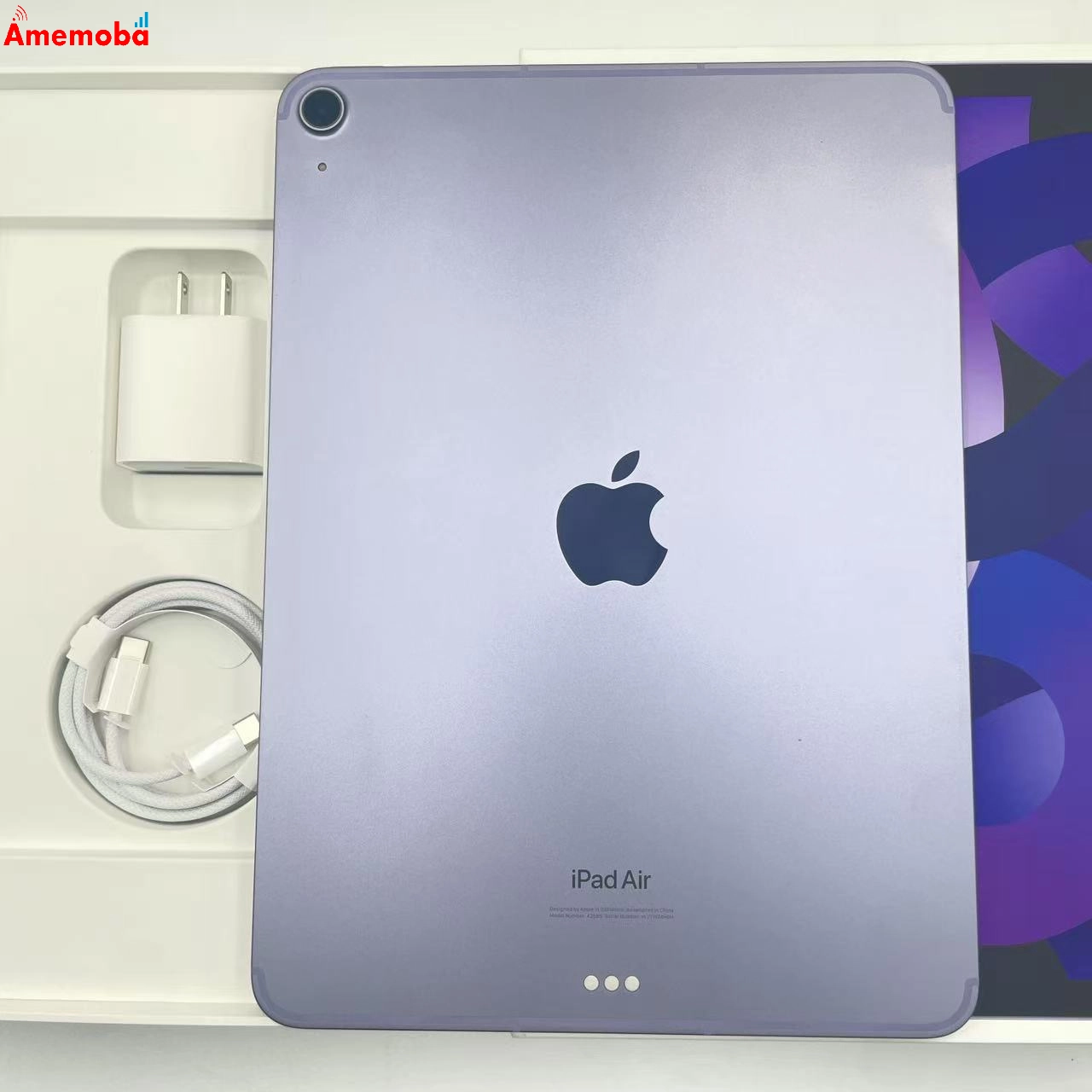 iPad Air 第5世代 64GB パープル MME93J/A SoftBank版SIMフリー美品