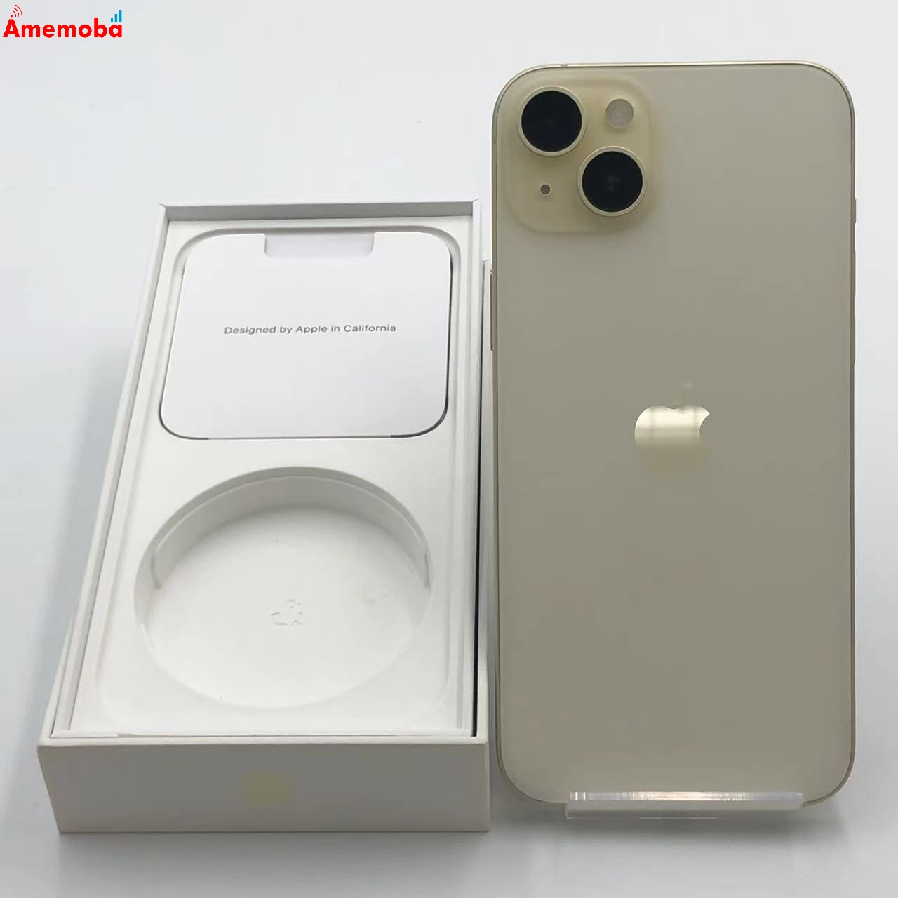 iPhone15 Plus 128GB イエロー MU0A3J/A Apple版SIMフリー 新品同様