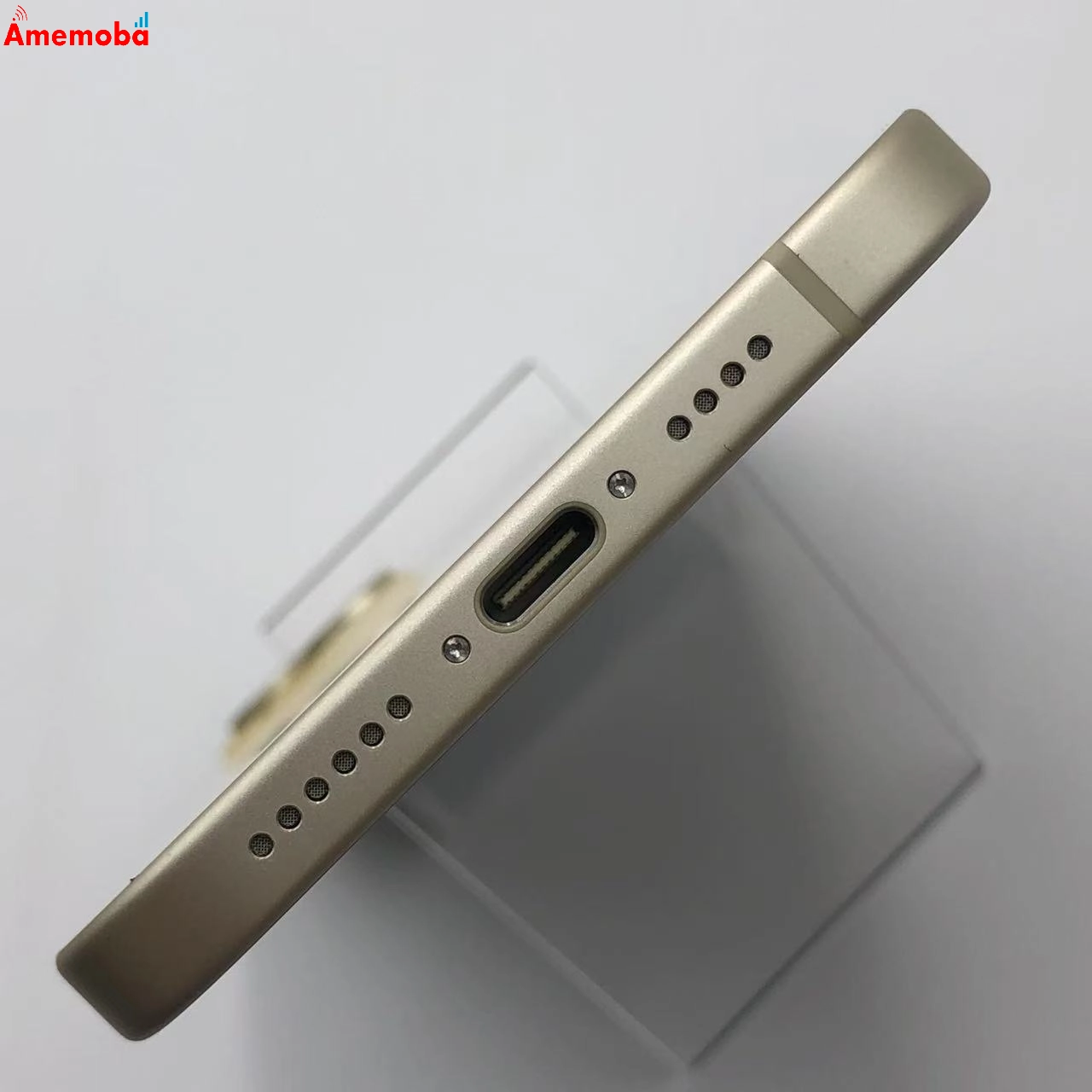 iPhone15 Plus 128GB イエロー MU0A3J/A Apple版SIMフリー 新品同様