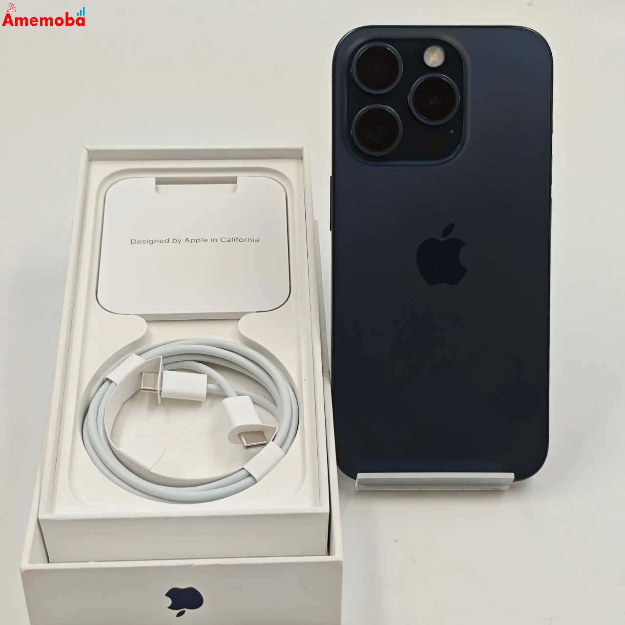 iPhone15 Pro 128GB ブルーチタニウム 3M437J/A SoftBank版SIMフリー 新品同様