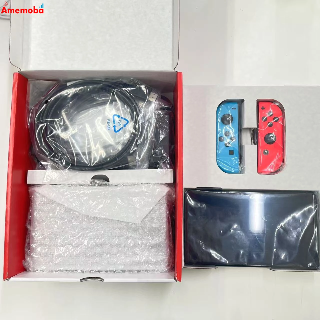 Nintendo Switch(有機ELモデル) 2021年モデル 64GB ネオンブルー・ネオンレッド HEG-S-KABAA 美品