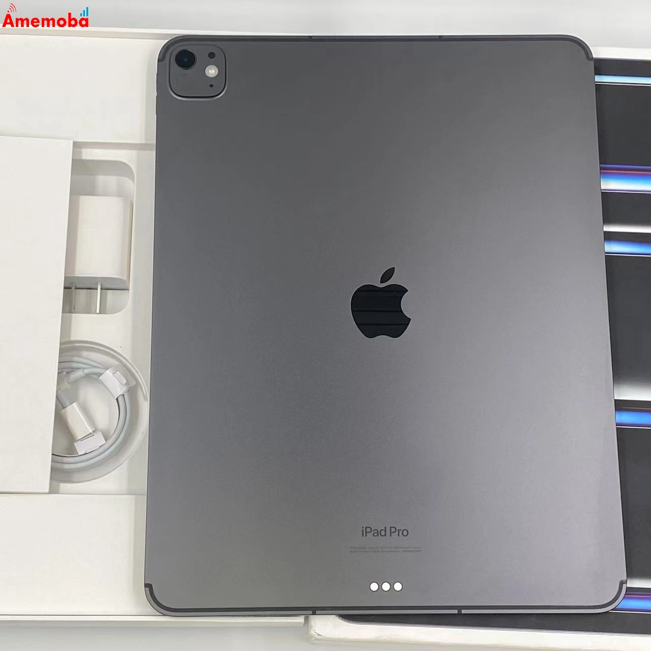 iPad Pro 13インチ 第1世代  1TB Nano-textureディスプレイガラス搭載 MWRY3J/A AU版SIMフリー スペースブラック 新品同様