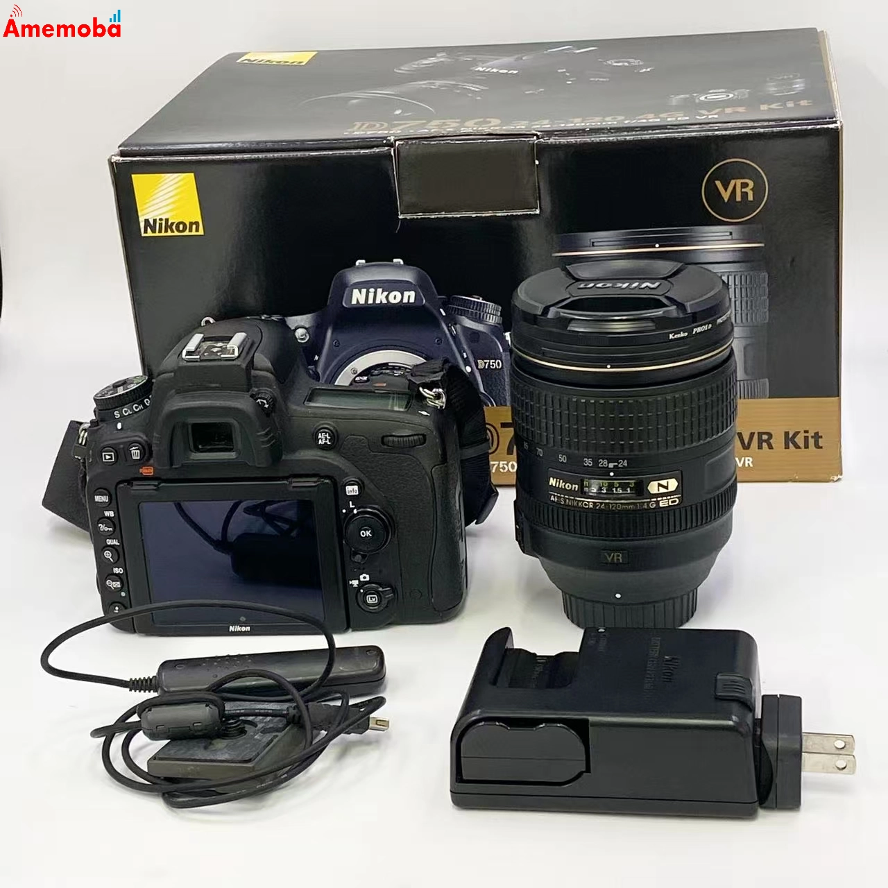 D750 24-120 VR レンズキット ブラック