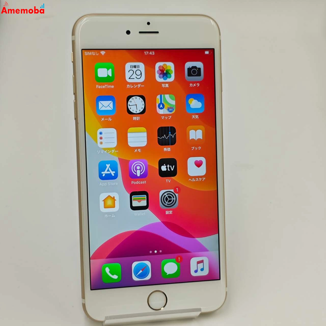 iPhone6s Plus 16GB ゴールド MKU32J/A docomo版SIMフリー 極美品