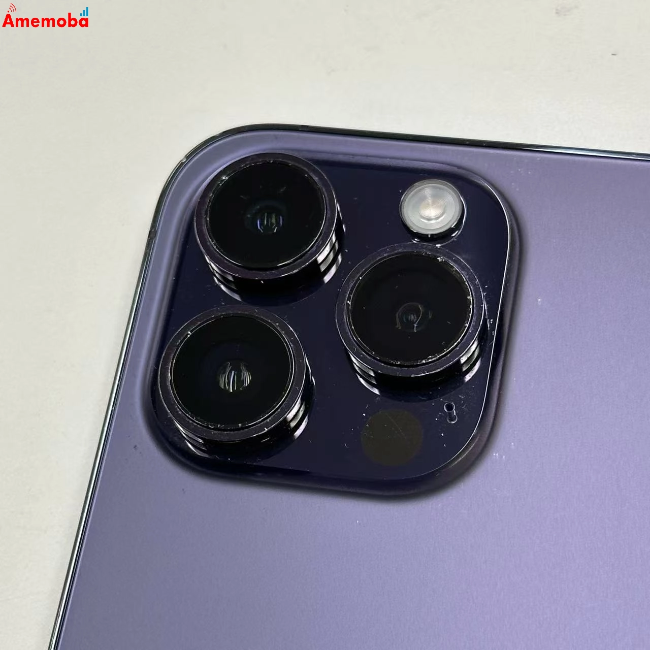 iPhone14 Pro Max 256GB ディープパープル MQ9E3J/A SoftBank版SIMフリー 訳あり品