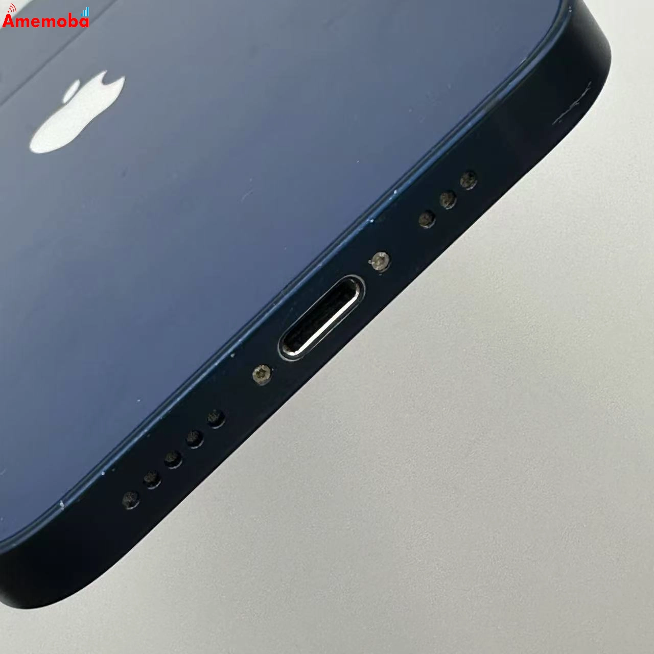 iPhone12 128GB ブルー MGHX3J/A  SoftBank版フリー ジャンク品