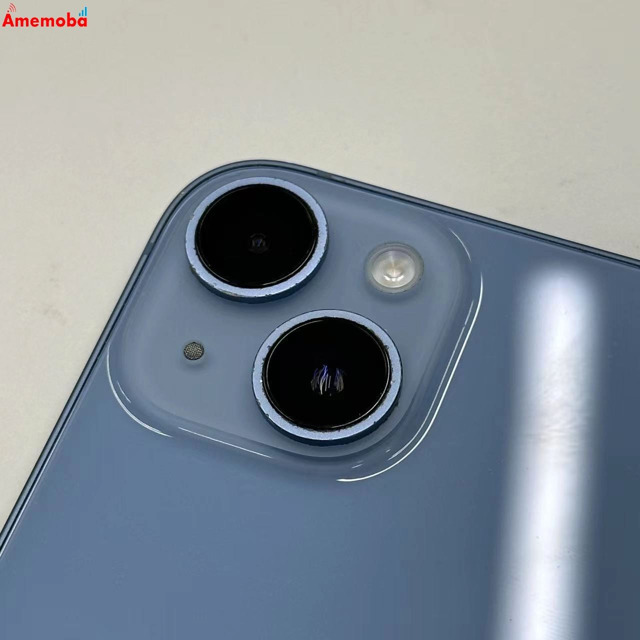 iPhone14 128GB ブルー MPVJ3J/A SoftBank版SIMフリー 訳あり品