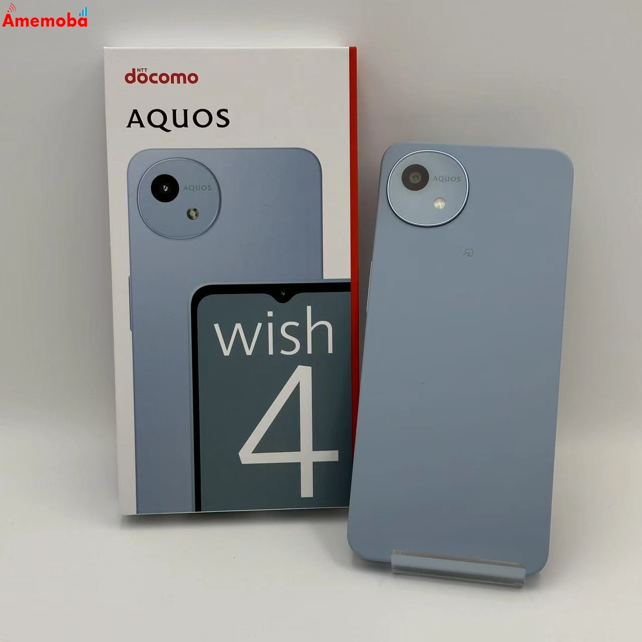 AQUOS wish4 4GB/64GB ブルー SH-52E docomo版SIMフリー