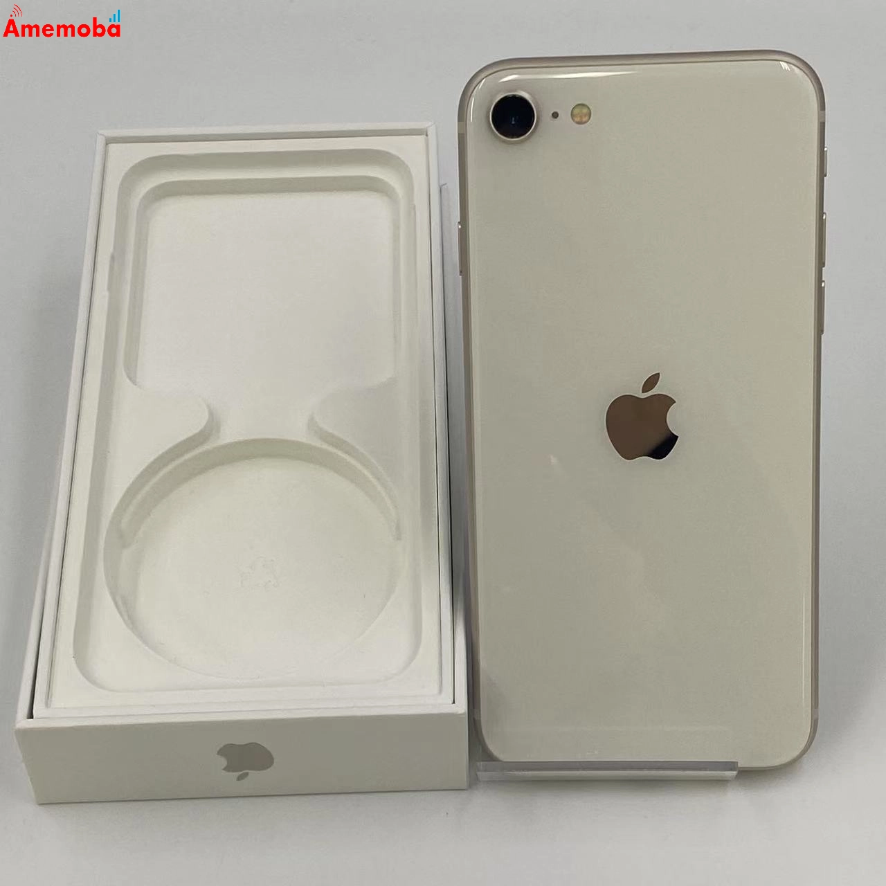 iPhoneSE 第3世代 64GB スターライト MMYD3J/A AU版SIMフリー 極美品