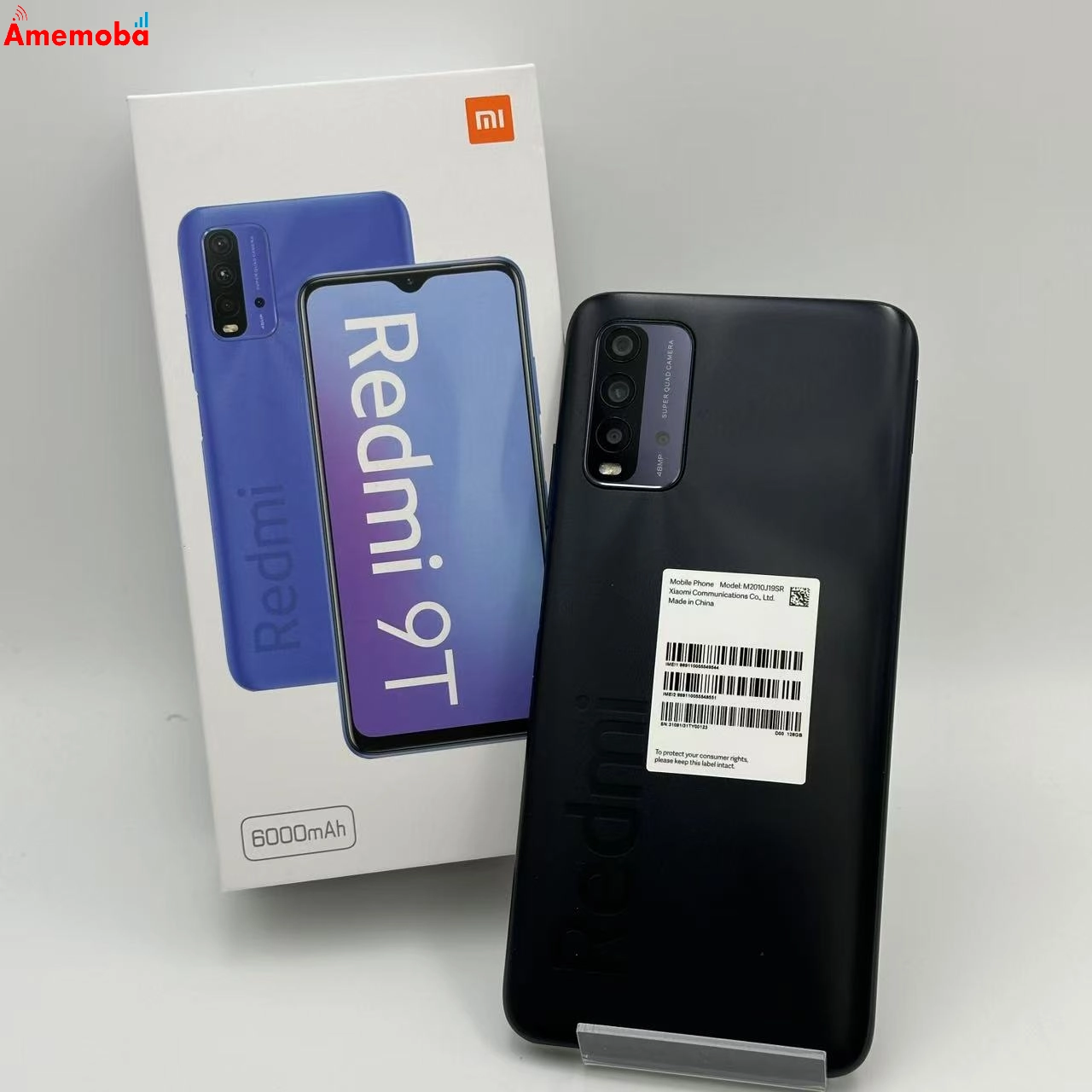 Redmi 9T 128GB カーボングレー M2010J19SR SIMフリー 訳あり品