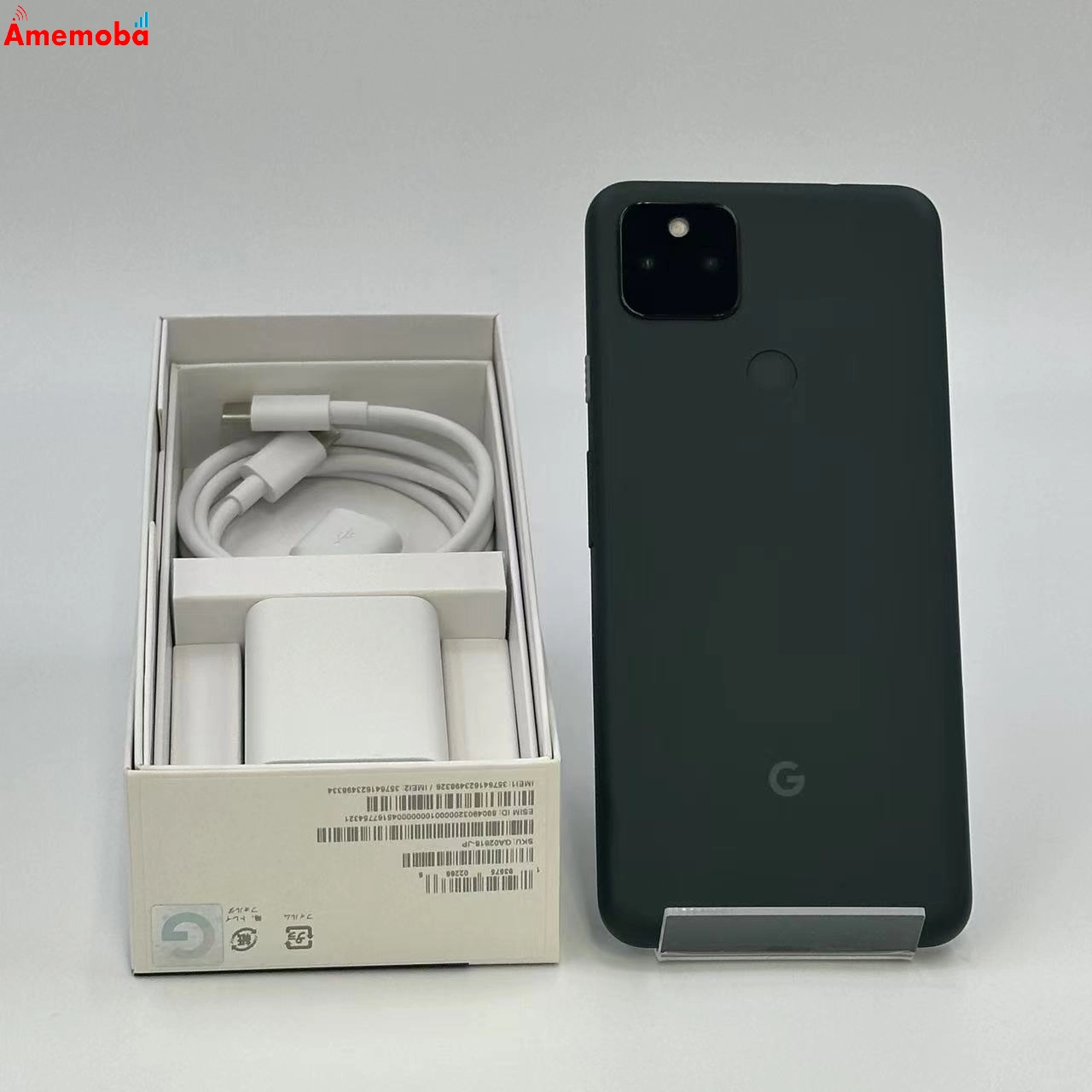 Google Pixel 5a (5G) 128GB Mostly Black G4S1M SIMフリー 美品