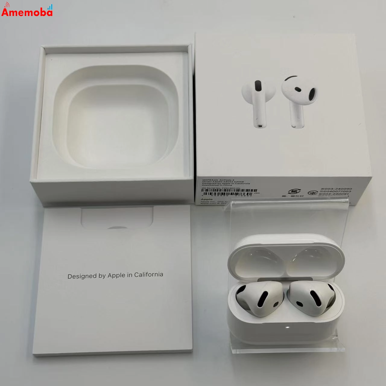 AirPods 第4世代 ホワイト MXP63J/A 美品