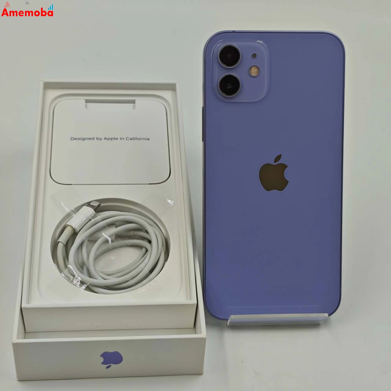 iPhone12 128GB パープル MJNJ3J/A  Apple版SIMフリー 美品