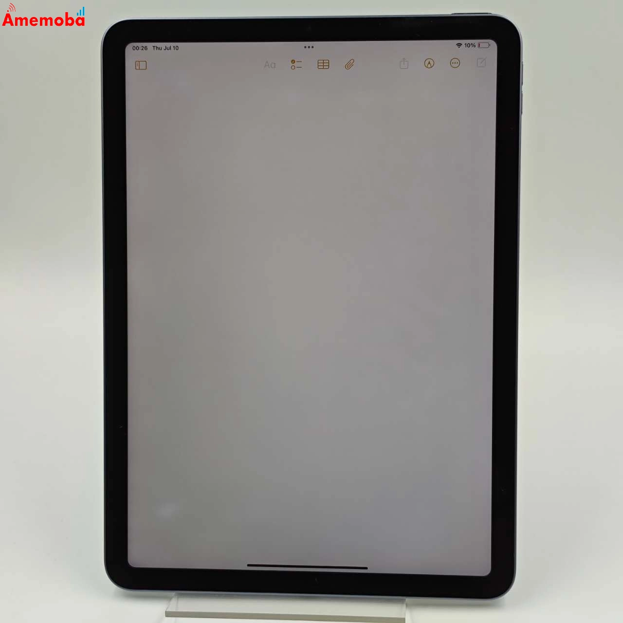 iPad Air 第5世代 Wi-Fiモデル 256GB パープル MME63TA/A  訳あり品