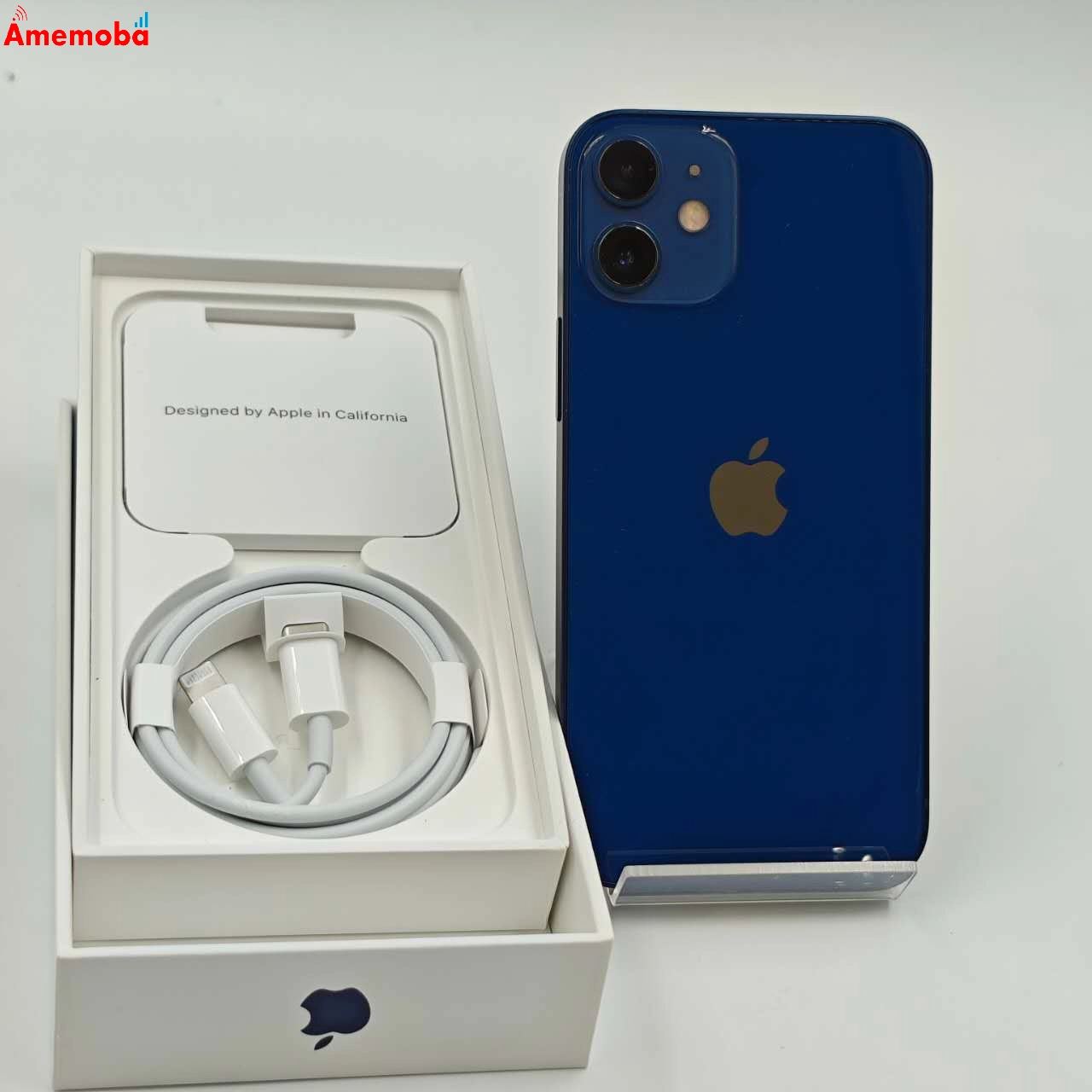 iPhone12 mini 64GB ブルー MGAP3J/A SoftBank版SIMフリー 美品