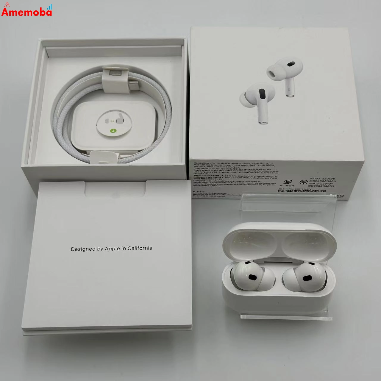 AirPods Pro 第2世代 MagSafe充電ケース USB-C ホワイト MTJV3J/A 美品