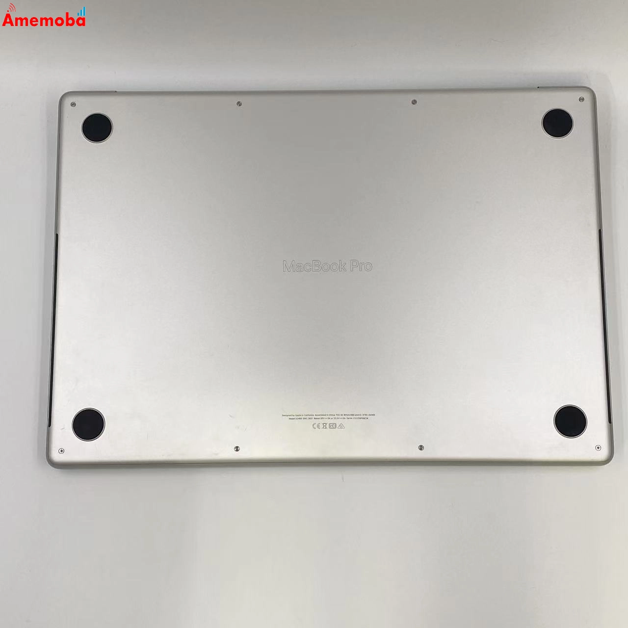 MacBook Pro 16インチ 2021 M1 Pro 16GB 512GB A2485 シルバー 極美品 16GB/512GB