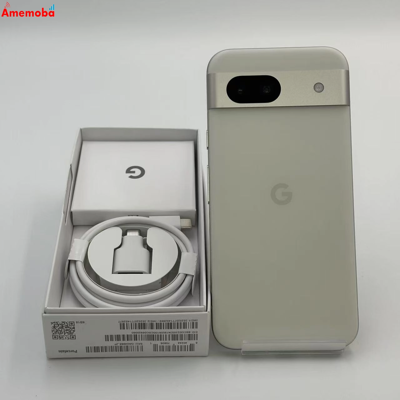 Google Pixel 8a 128GB Porcelain G576D Y!mobile版SIMフリー 新品同様