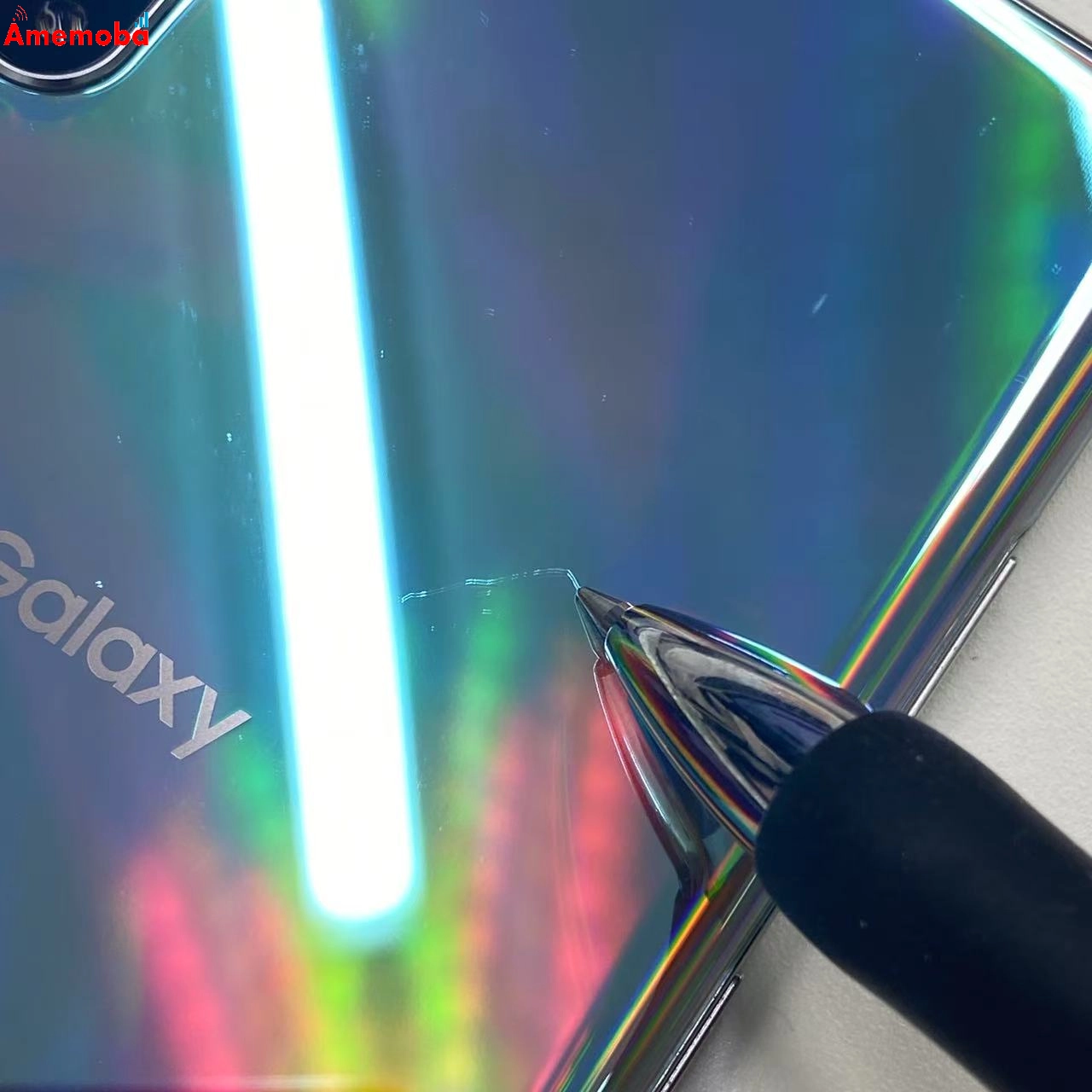 Galaxy Note 10+ 12GB/256GB オーラグロー SCV45 AU版SIMフリー  ジャンク品