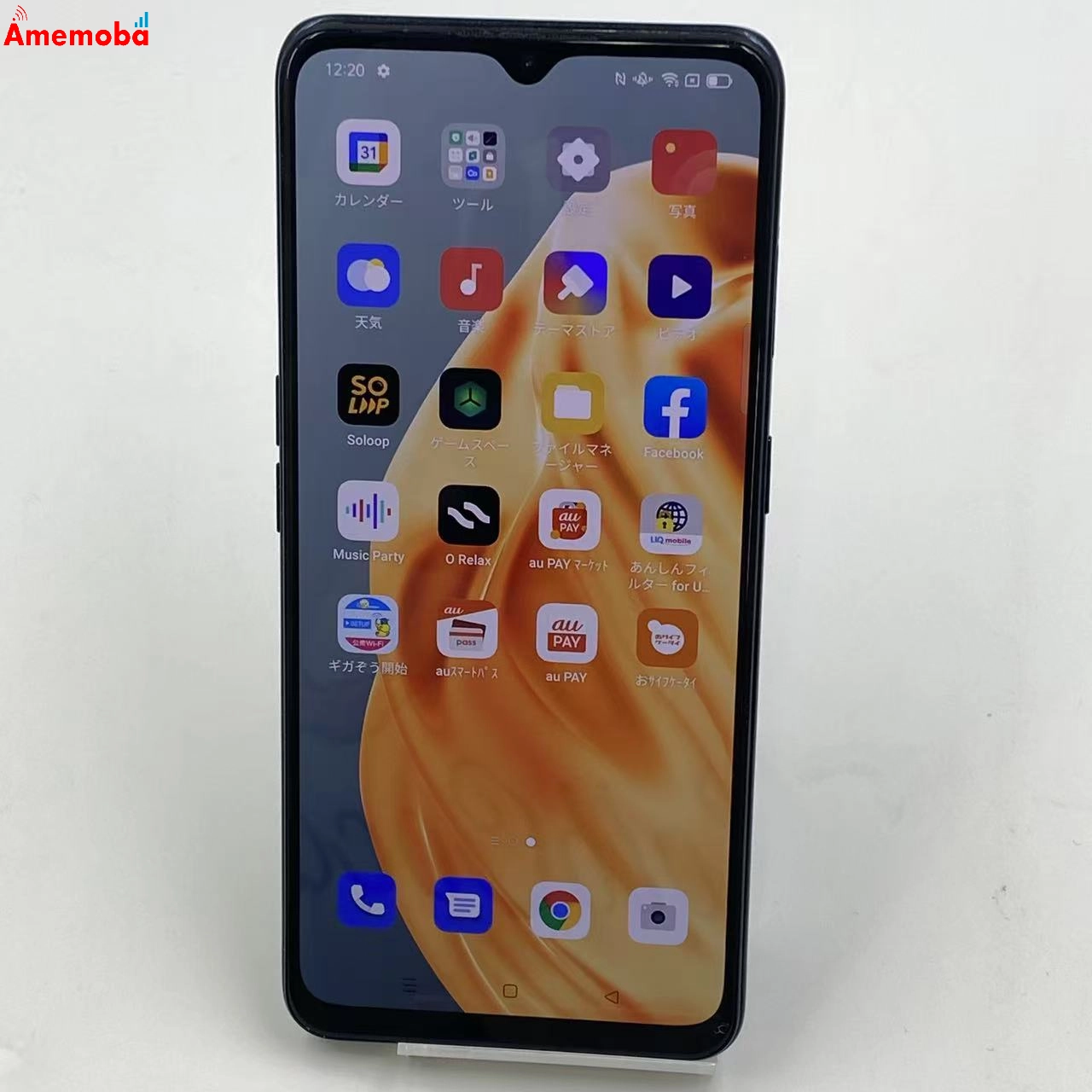 OPPO Reno3 A 6GB/128GB ブラック CPH2013 AU版SIMフリー