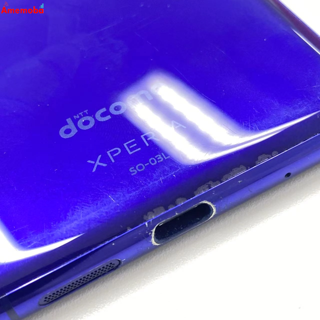 Xperia 1 64GB パープル SO-03L docomo版SIMフリー ジャンク品