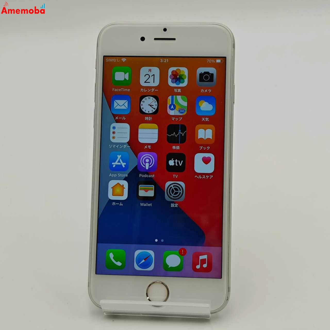iPhone6s 64GB シルバー MKQP2J/A docomo版SIMフリー 美品