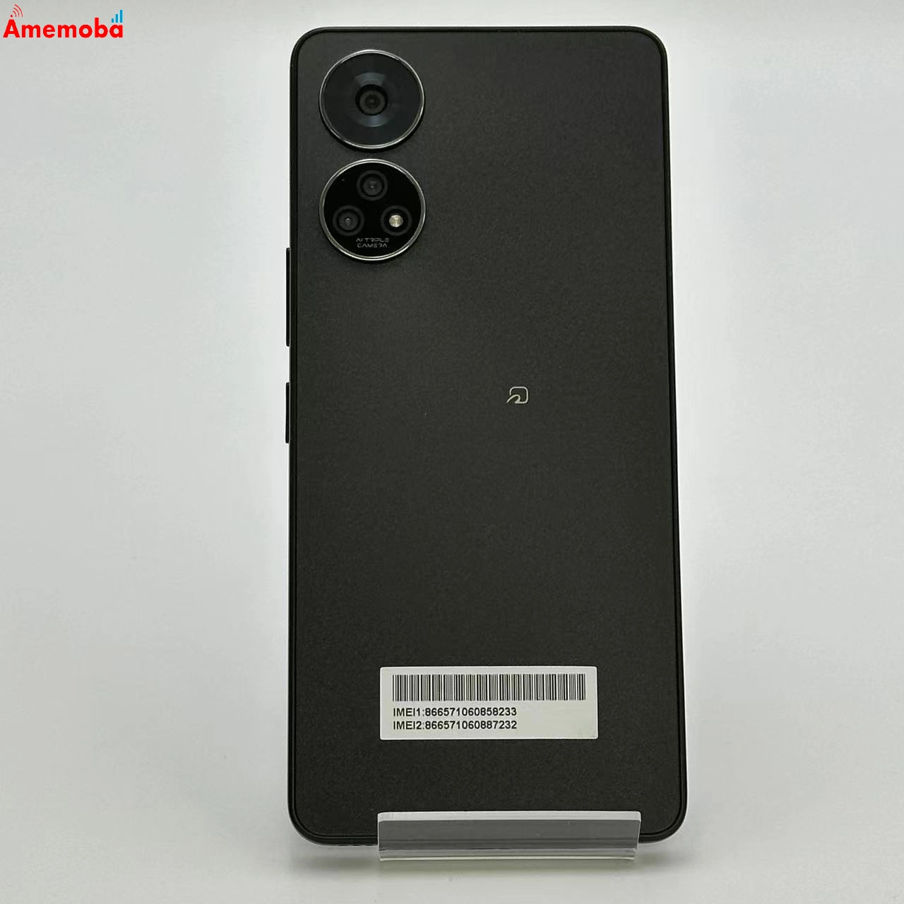 ZTE あんしんファミリースマホ 4GB/128GB ブラック A303ZT SoftBank版SIMフリー