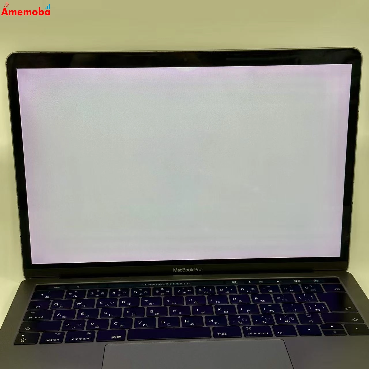 MacBook Pro 13インチ 2017 Thunderbolt 3ポートx4 3.1GHz Corei5 16GB 512GB シルバー A1706 ジャンク品 スペースグレイ