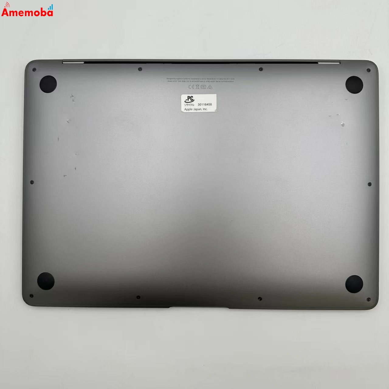 MacBook Air M1 2020 16GB 256GB A2337 スペースグレイ 16GB/256GB