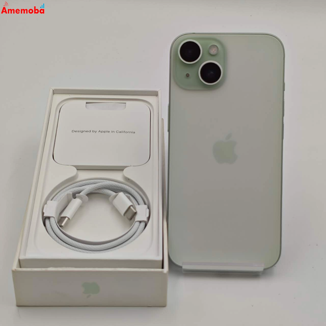 iPhone15 128GB グリーン MTMM3J/A SoftBank版SIMフリー 極美品