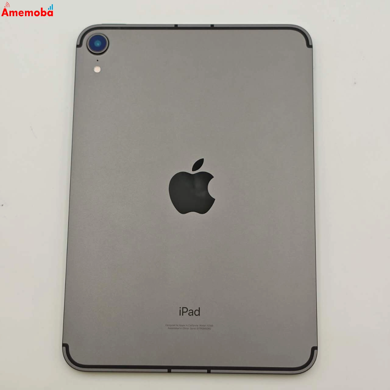 iPad mini 第6世代 Wi-Fi+Cellularモデル 64GB スペースグレイ MK893J/A AU版SIMフリー 新品同様